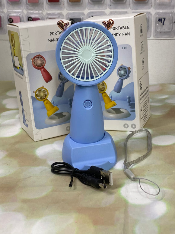 Blue Portable Handy Fan